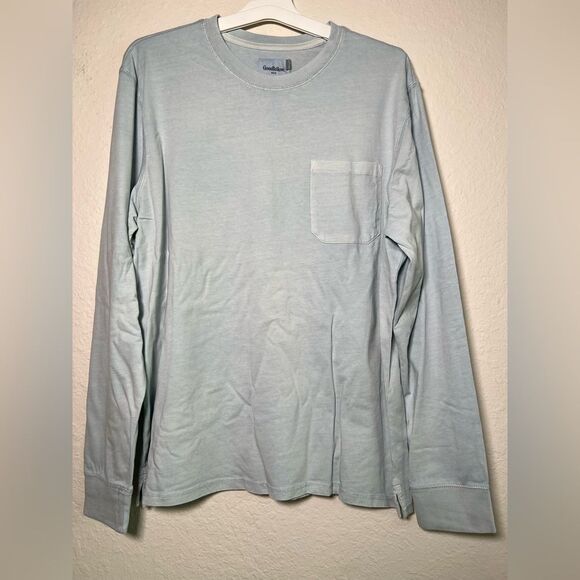 Bundle of 2!!! Goodfellow & Co Men's Long Sleeve Shirts 🔥 NWT 🔥 large - Picture 1 of 6